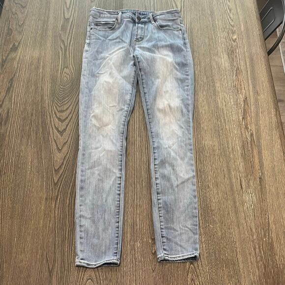 Articles of Society Womens Skinny Jeans Mid Rise Denim Light Wash Blue Size 26 - Picture 1 of 12